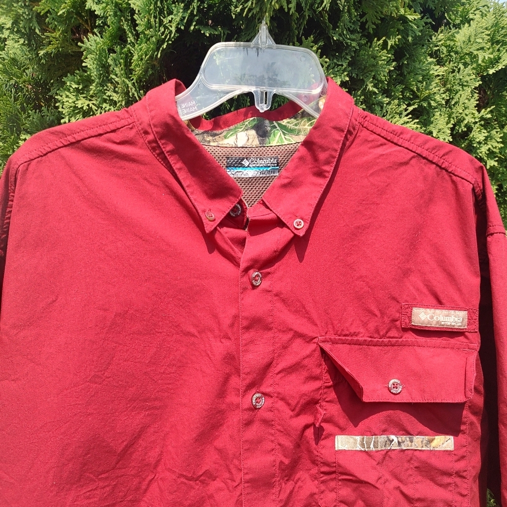 Columbia XXL/2TG Red with Camo Performance Hunting Gear. - Picture 5 of 10